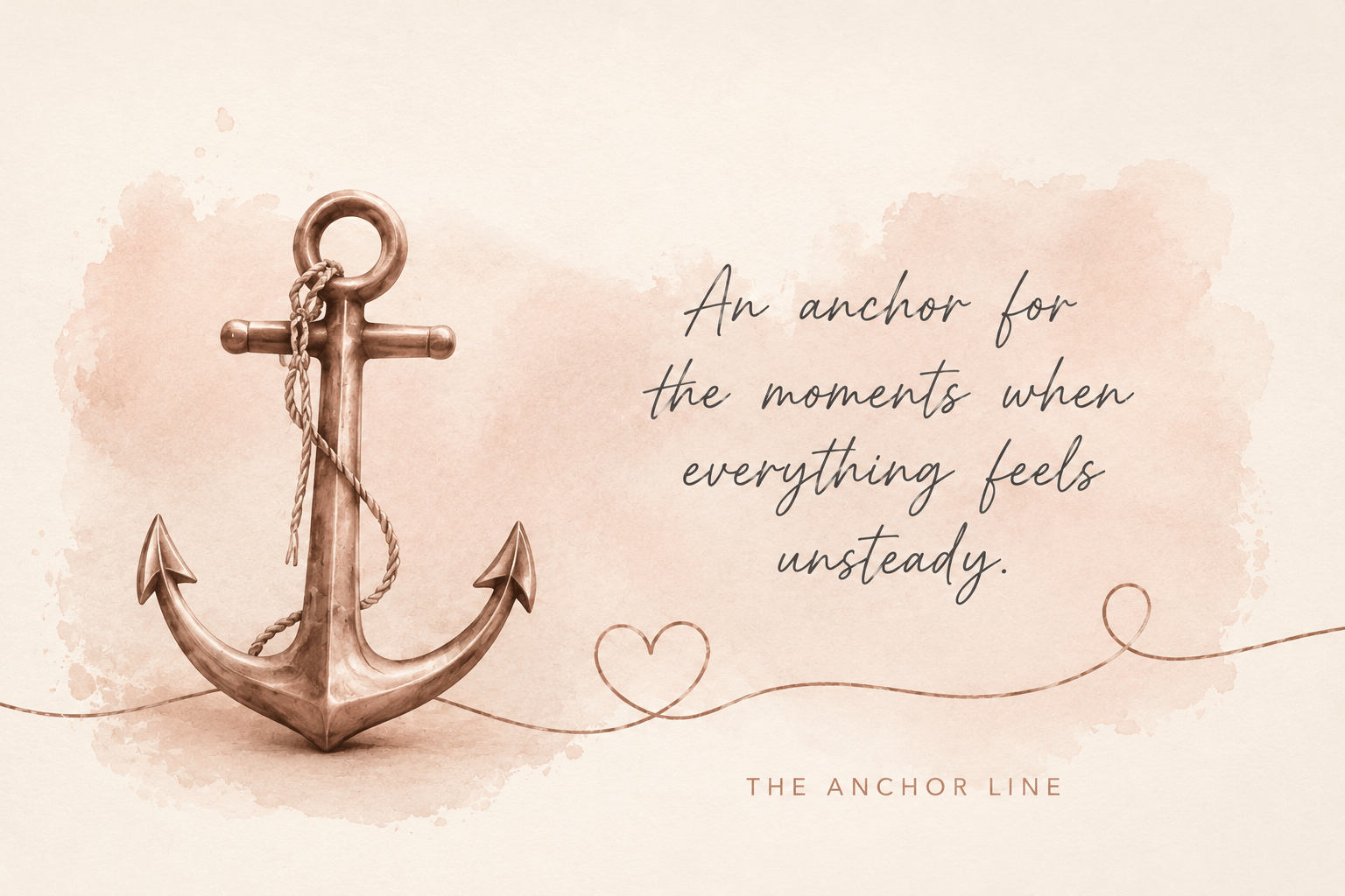 The Anchor Line Support When You Need It